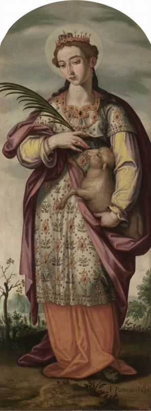 로마의 성녀 아녜스_by Francisco Pacheco_in the National Prado Museum in Madrid_Spain.jpg